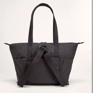 Everlane The Renew Transit 3 Way Black Tote